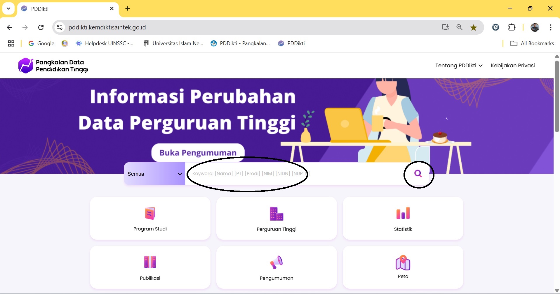 Cara Cek Data Mahasiswa di PDDIKTI