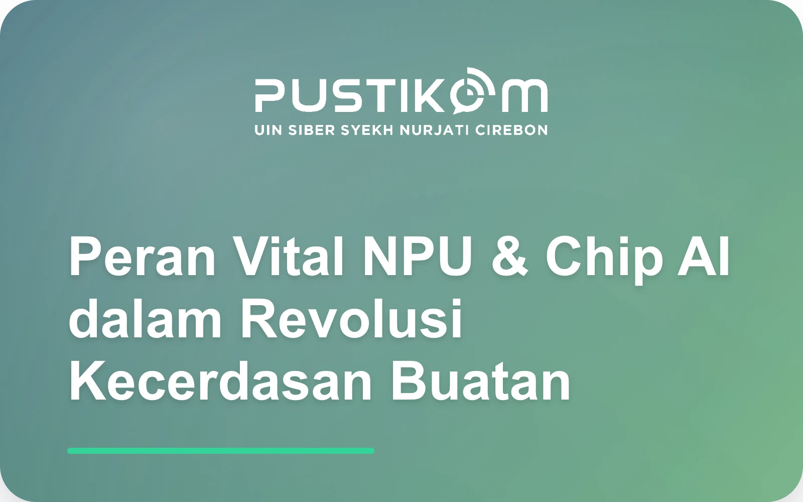 Peran Vital NPU & Chip AI dalam Revolusi Kecerdasan Buatan