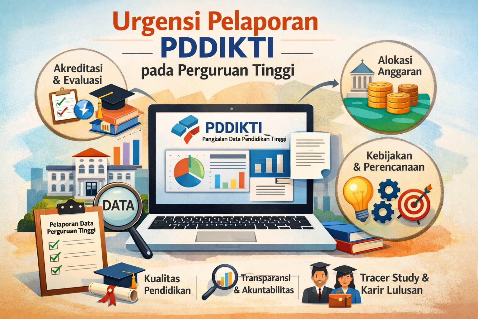 Urgensi Pengelolaan data PDDIKTI di Perguruan Tinggi