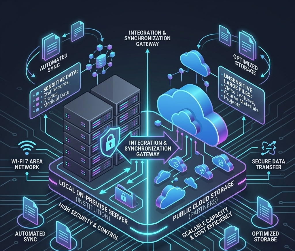 Implementasi Cloud Hybrid Edukasi: Solusi Hemat Penyimpanan