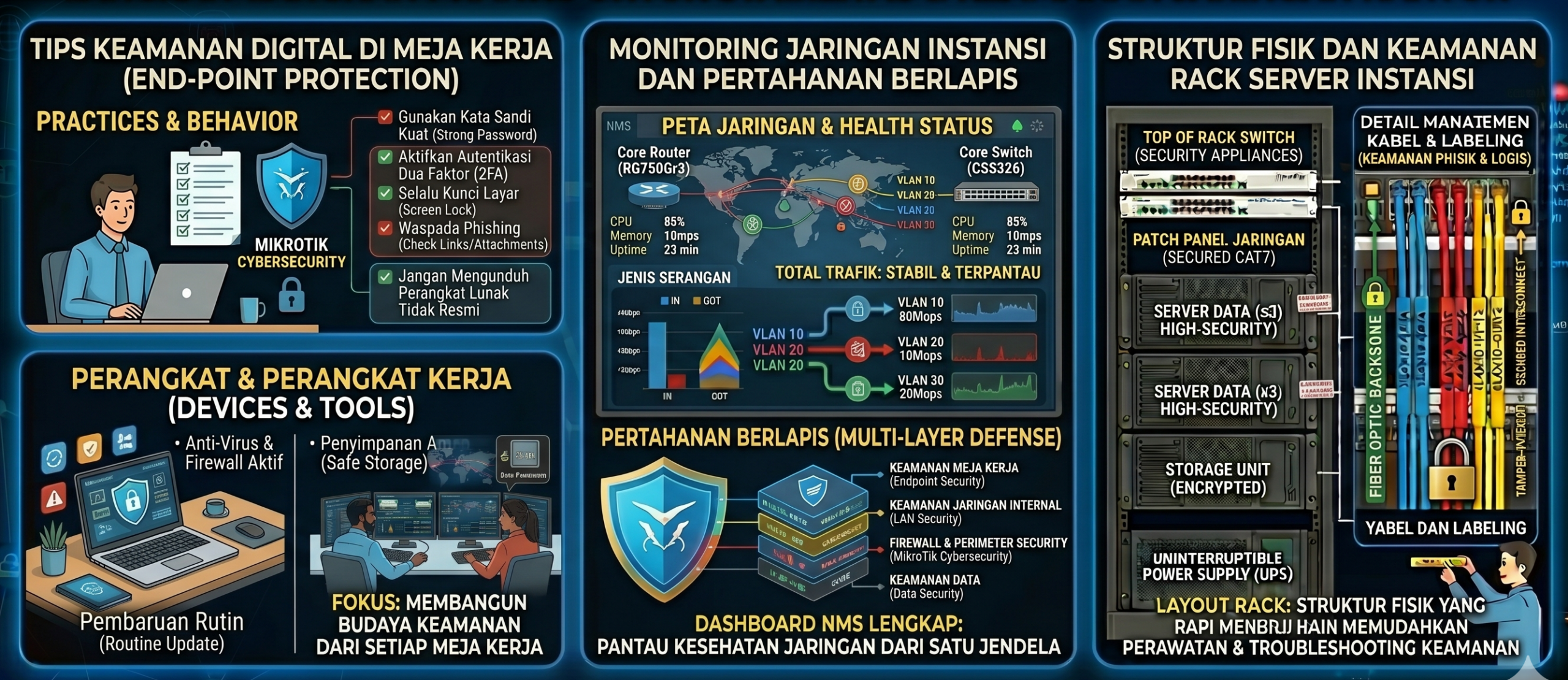 keamanan jaringan instansi di lingkungan kerja