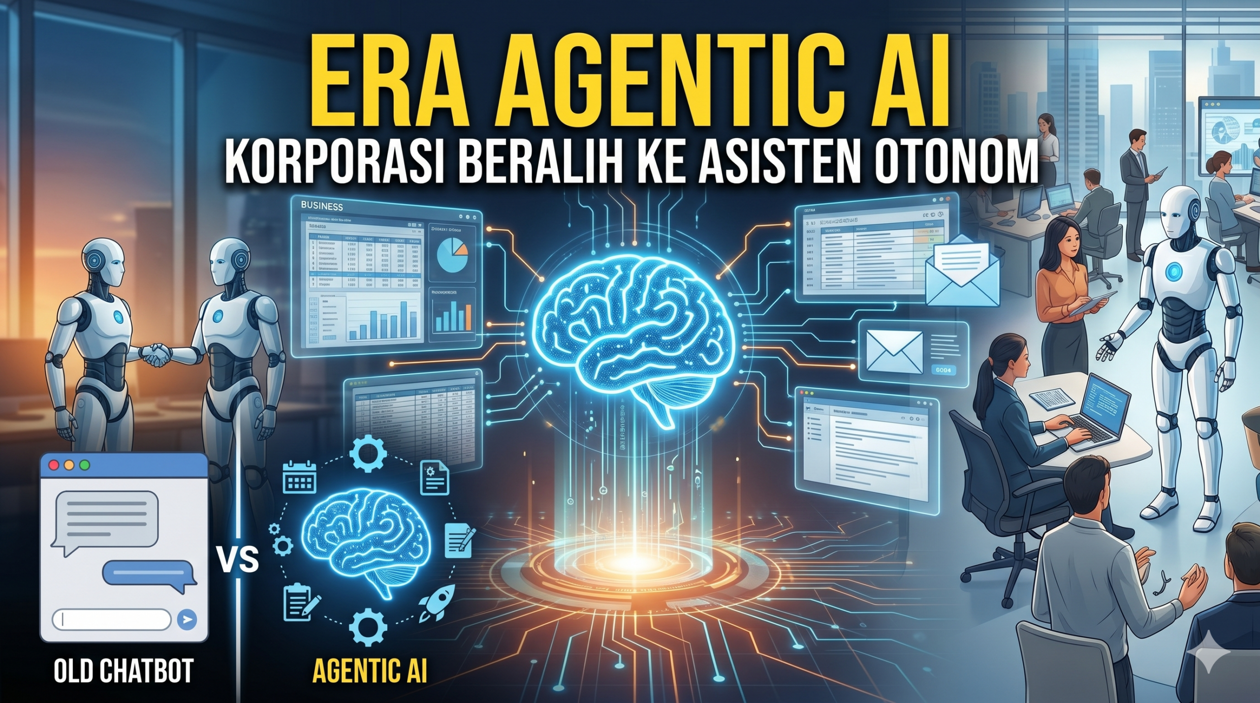 Tren Agentic AI 2026: Mengapa Korporasi Mulai Tinggalkan Chatbot Biasa?