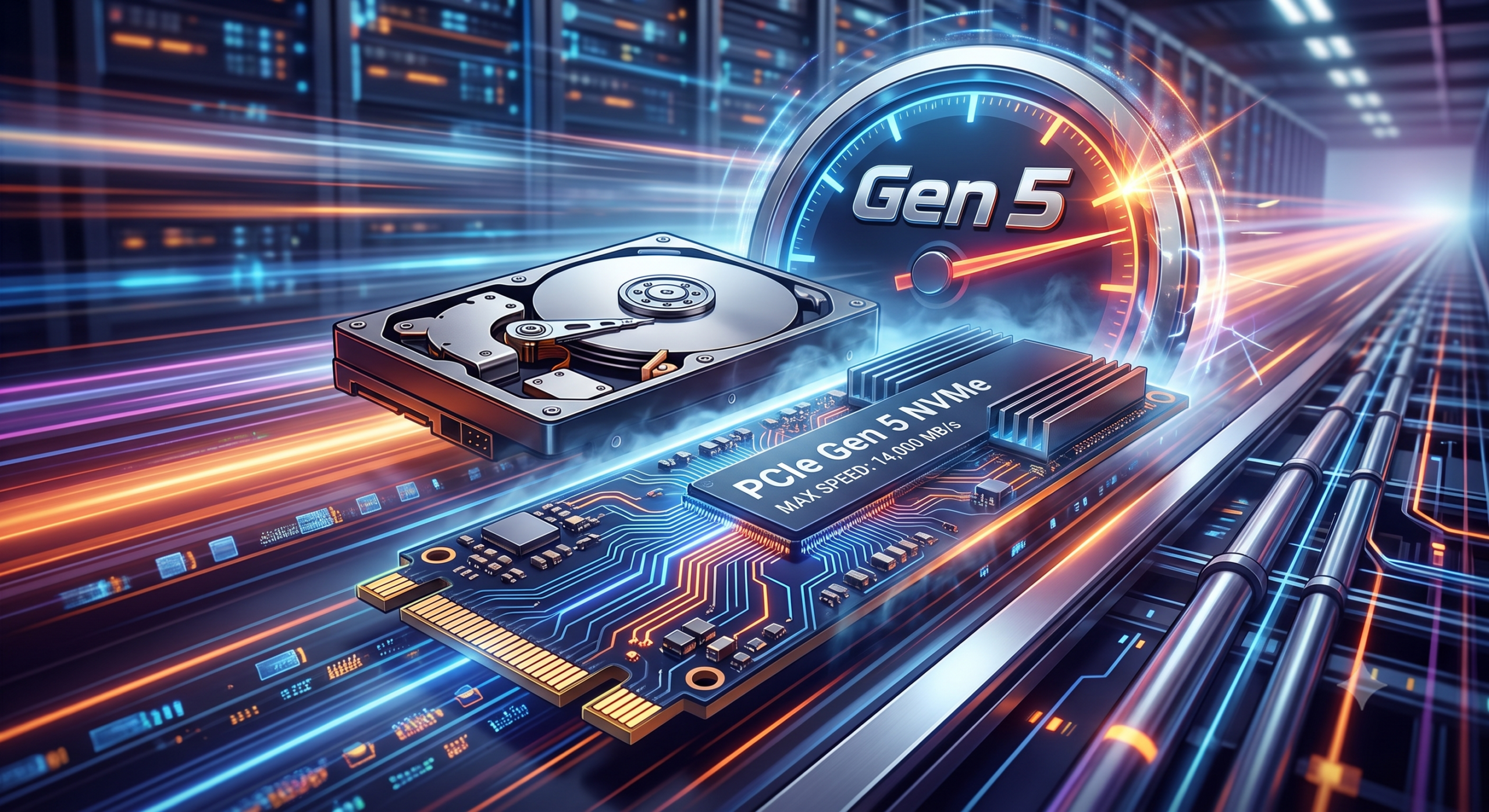 SSD NVMe PCIe Gen 5: Menembus Batas Kecepatan Transfer Data dalam Lingkungan High-Performance