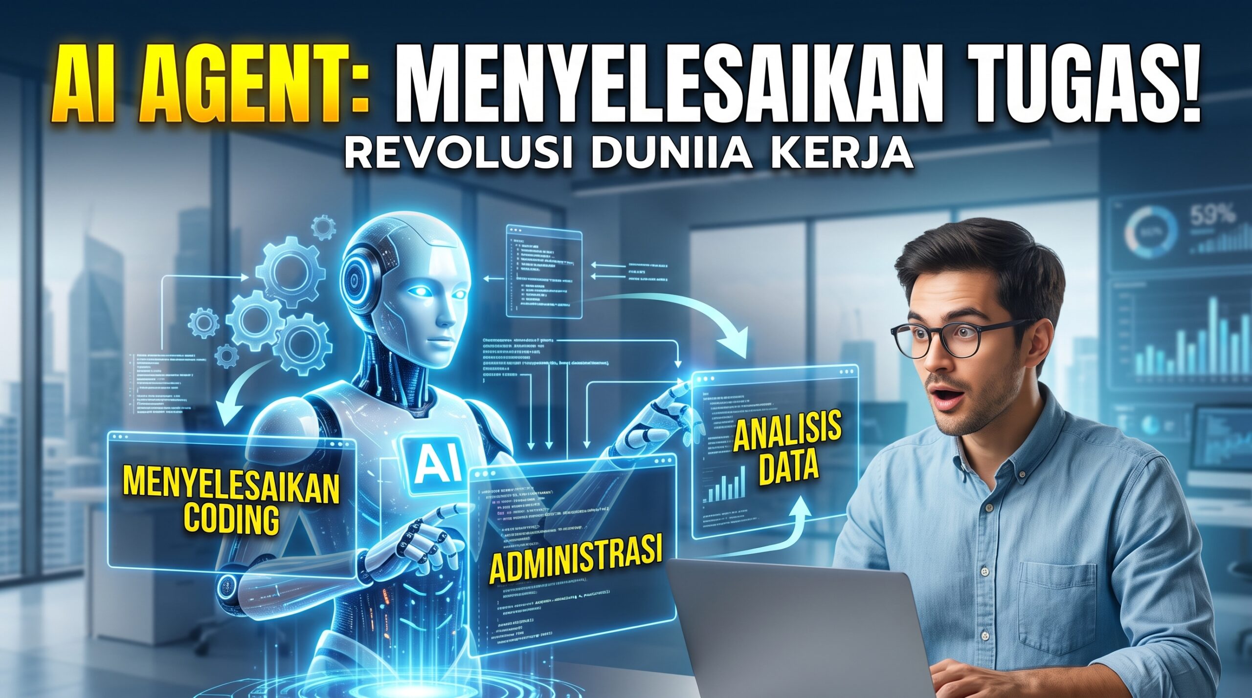AI Agent Mulai Mengubah Dunia Kerja: Dari Sekadar Menjawab hingga Menyelesaikan Tugas