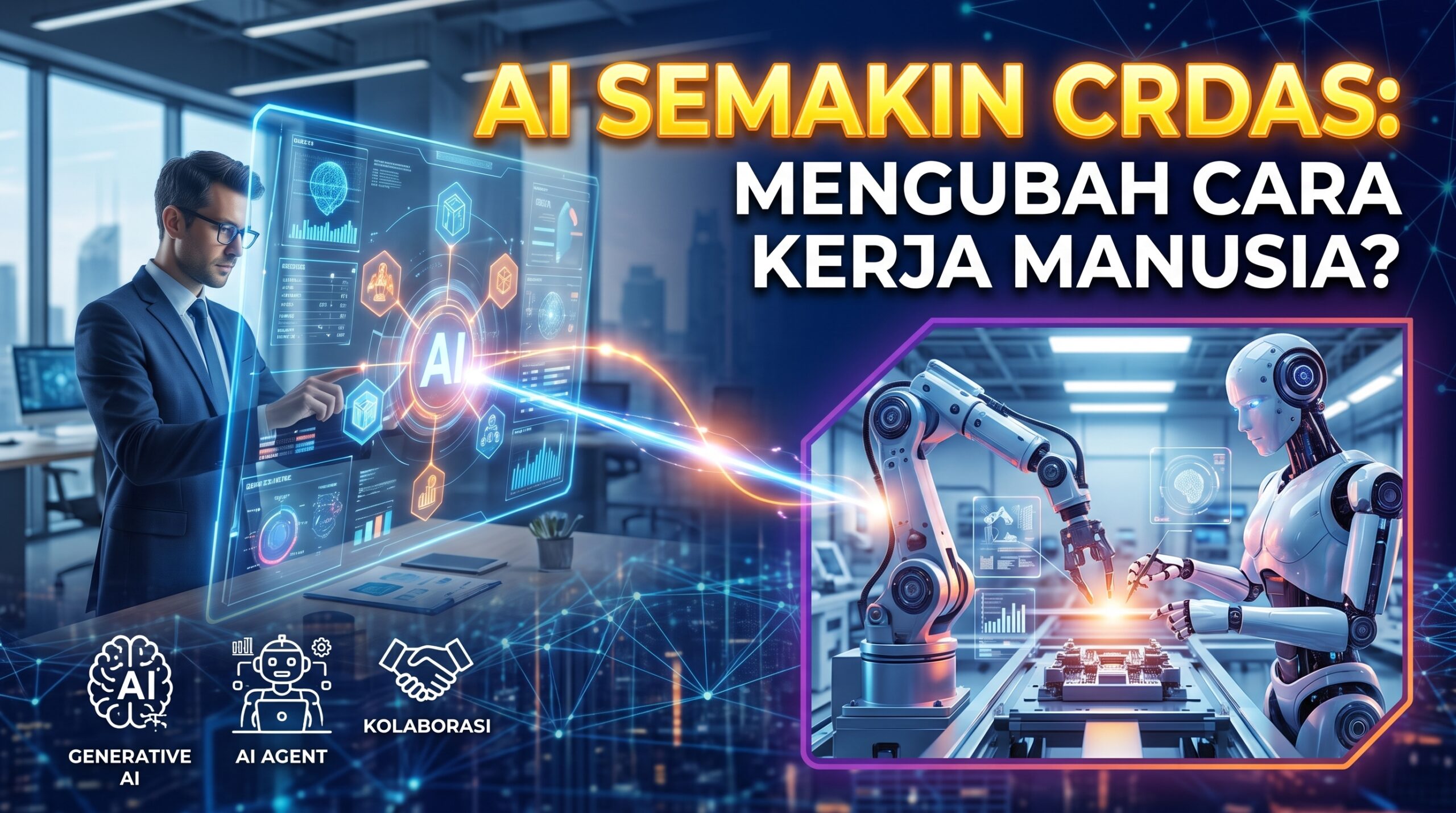AI Semakin Cerdas, Bagaimana Teknologi Ini Mengubah Cara Manusia Bekerja?