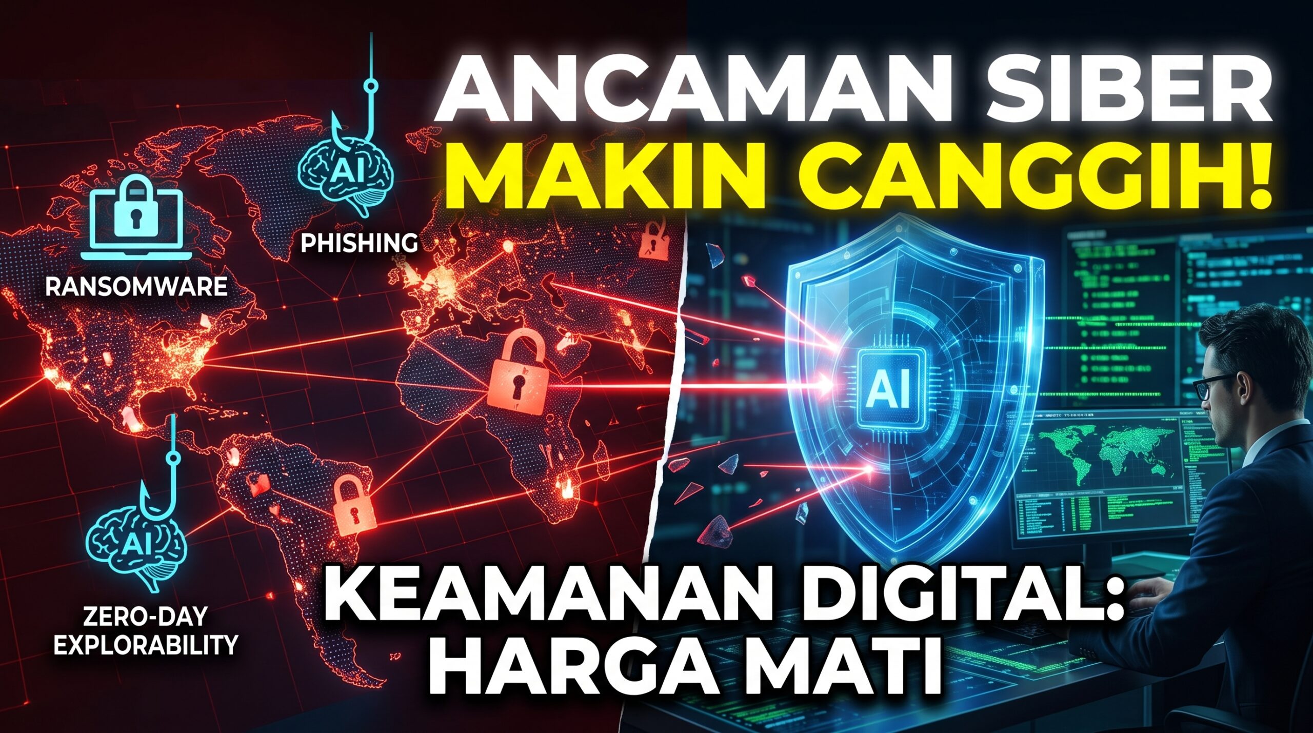 Ancaman Siber Semakin Canggih, Keamanan Digital Menjadi Kebutuhan Utama
