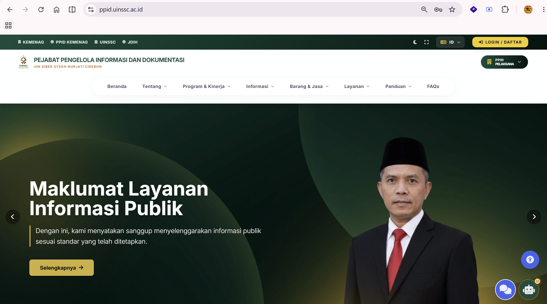 Evaluasi dan Penerapan Standar Aksesibilitas Web (WCAG) pada Portal Layanan Publik untuk Pengguna Difabel
